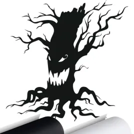 naklejka-na-samochod-auto-straszne-drzewo-scary-smile-halloween-tree-15x15