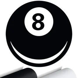 naklejka-na-samochod-bila-bilard-ball-osemka-15x15