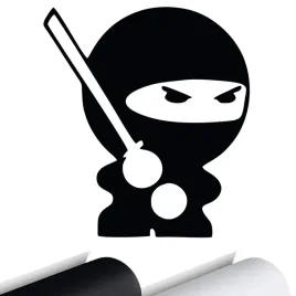 naklejka-na-samochod-ninja-warrior-wlepka-15x13