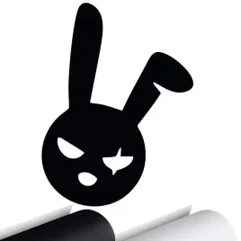 naklejka-na-samochod-krolik-zajac-bad-rabbit-15x11