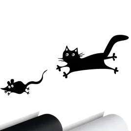 naklejka-na-auto-mysz-kot-kotek-cat-mouse-15x7