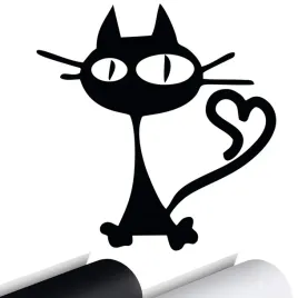 naklejka-na-auto-kot-kotek-serce-heart-cat-145x15