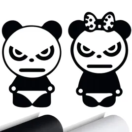 naklejka-na-auto-pandy-misie-angry-panda-jdm-11x15