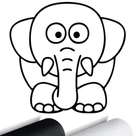 naklejka-na-auto-slon-slonik-animal-elephant-14x15