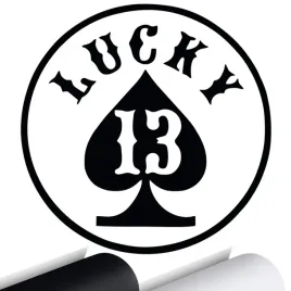 naklejka-na-auto-lucky-13-szczescie-number-15x15