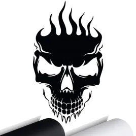 naklejka-na-samochod-czaszka-plomienie-skull-15x8