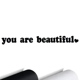 naklejka-na-samochod-serce-you-are-beautiful-2x18