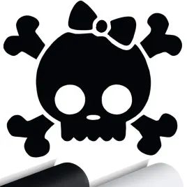 naklejka-na-auto-skull-czaszka-z-kokardka-135x15