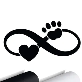 naklejka-na-auto-nieskonczonosc-infinity-love-15x8