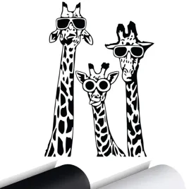 naklejka-na-auto-zyrafy-szalone-cool-giraffe-15x10