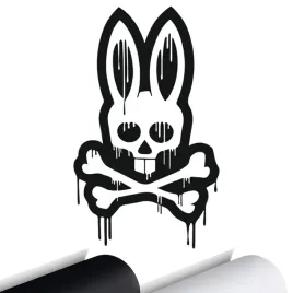 naklejka-na-auto-krolik-szkielet-kosci-bunny-15x9