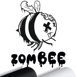 naklejka-na-auto-pszczola-pszczolka-zombee-15x12
