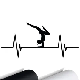 naklejka-na-auto-linia-zycia-joga-fitness-15x7