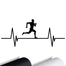 naklejka-na-auto-linia-zycia-jogging-run-15x65
