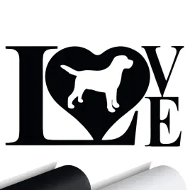 naklejka-na-auto-milosc-love-labrador-pies-8x15
