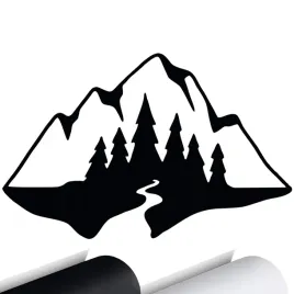 naklejka-na-samochod-gory-drzewa-mountain-10x15