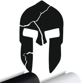 naklejka-na-samochod-sparta-helm-gladiator-9x15