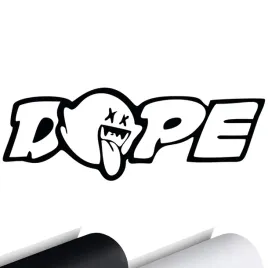 naklejka-na-samochod-dope-tuning-wlepa-5x15