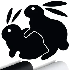 naklejka-na-samochod-kroliki-rabbit-bunny-13x15
