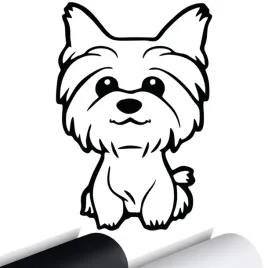 naklejka-na-samochod-york-pies-terrier-15x10