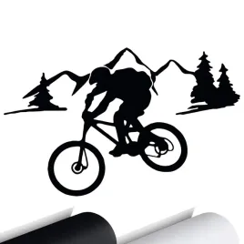 naklejka-na-auto-rowerzysta-gory-mountains-10x15