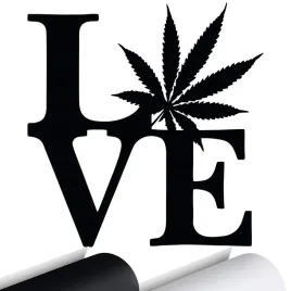 naklejka-na-samochod-love-marihuana-weed-15x15