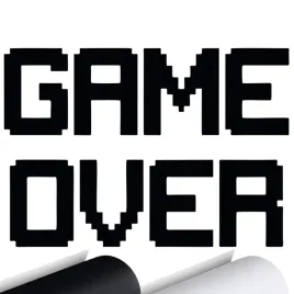 naklejka-na-samochod-gaming-game-over-pixel-11x15