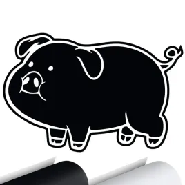naklejka-na-samochod-auto-swinka-swinia-pig-10x15