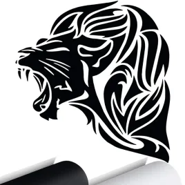naklejka-na-samochod-ryczacy-lew-lion-glowa-14x15
