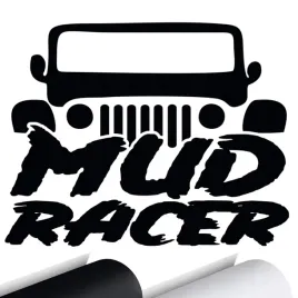 naklejka-na-samochod-jeep-mud-racer-off-road-11x14