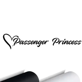 naklejka-na-samochod-szybe-passenger-princess-25x5