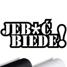 naklejka-na-samochod-auto-szybe-jeb-c-biede