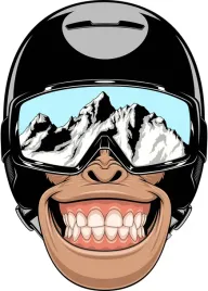 naklejka-na-samochod-malpa-w-kasku-monkey-snowboard-gory-14x20-druk