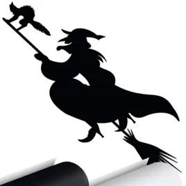 naklejka-na-auto-wiedzma-czarownica-i-kot-witch