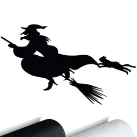 naklejka-na-auto-wiedzma-czarownica-i-kot-witch
