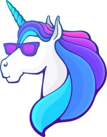 naklejka-na-samochod-auto-jednorozec-unicorn-8x10-druk
