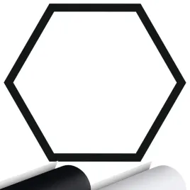 naklejka-na-auto-motyw-hexagon-1-sztuka-15cm-pusta