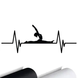 naklejka-puls-linia-zycia-joga-fitness-22x7