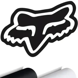 naklejka-na-samochod-rower-logo-fox-15x11-czarna