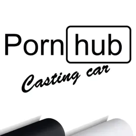 porn-hub-casting-car-naklejka-na-auto-20x15cm