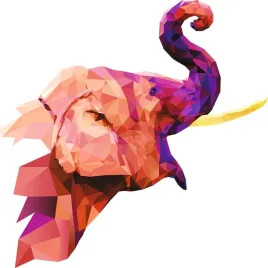 naklejka-dekoracyjna-na-sciane-slon-elephant-wzor-geometryczny-115x114-druk