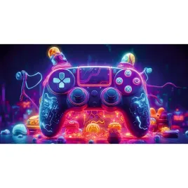 naklejka-dekoracyjna-na-sciane-gaming-game-pad-kontroler-do-gry-neon-44x84