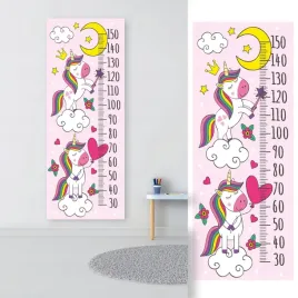 naklejka-dekoracyjna-na-sciane-miarka-wzrostu-150cm-jednorozce-unicorn