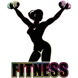 naklejka-dekoracyjna-na-sciane-do-silowni-gym-kobieta-fitness-girl-115x137