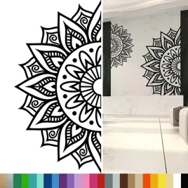 naklejka-dekoracyjna-na-sciane-motyw-wzor-mandala-boho-rozeta-folk-94x188