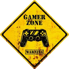 naklejka-na-sciane-gamer-zone-warning-73x73-cm