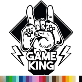 naklejka-dekoracyjna-na-sciane-gaming-game-king-gracz-44x51-cm