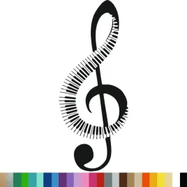 naklejka-dekoracyjna-na-sciane-nuta-klucz-wiolinowy-pianino-44x108