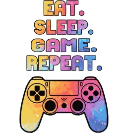 naklejka-na-sciane-eat-sleep-game-repeat-76x114