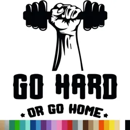 naklejka-dekoracyjna-na-sciane-go-hard-silownia-hantla-94x106-cm